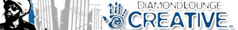 Diamond Lounge Creative site header